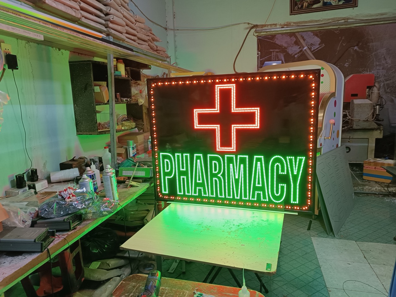 Biển Led 2 mặt Nhà thuốc