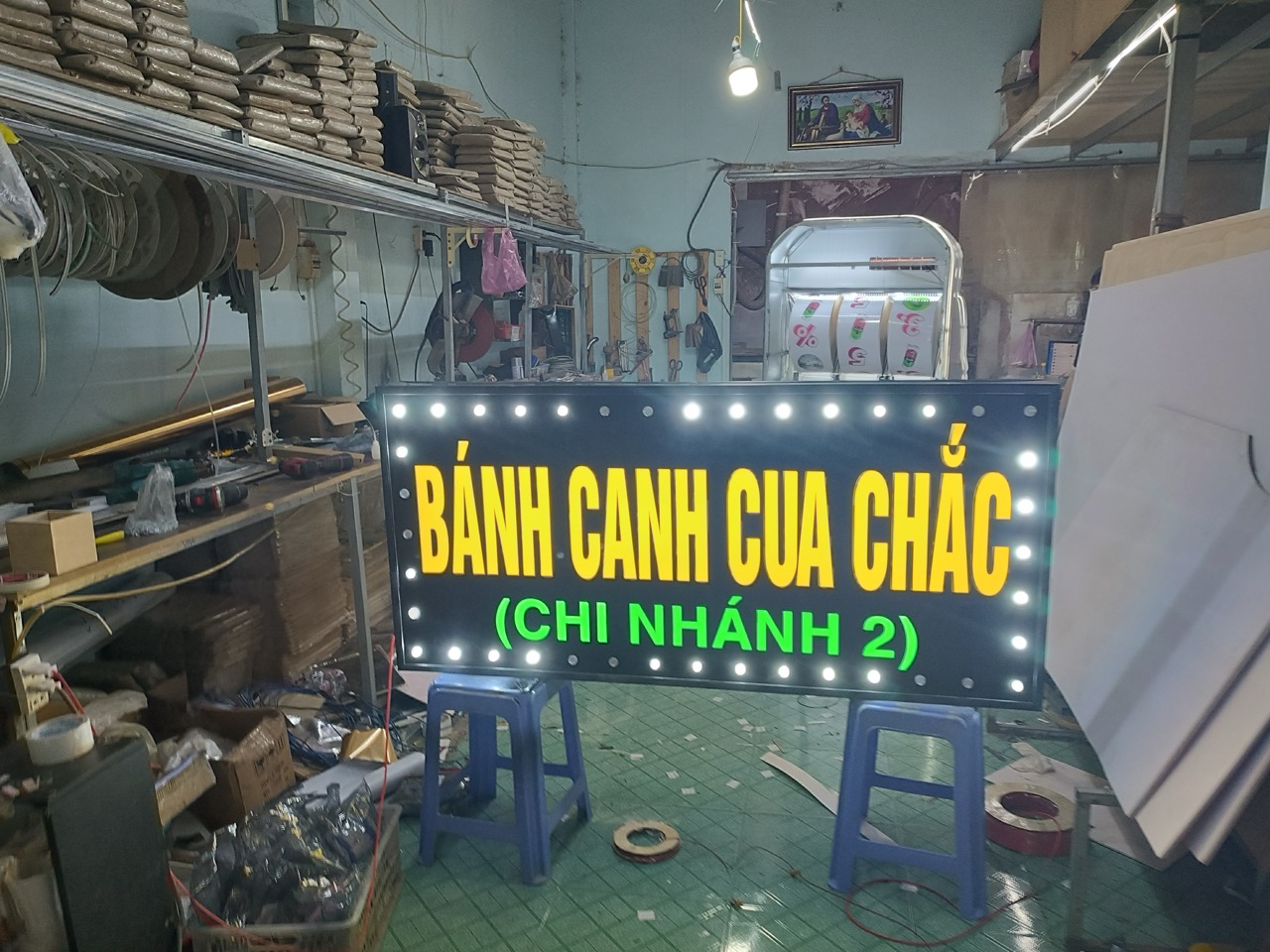 Biển hiệu led ngang