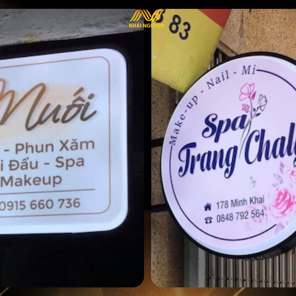 Biển Vẫy Spa – Thiết Kế Theo Yêu Cầu, Giá Tốt Nhất