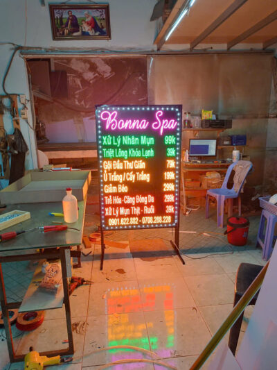 Biển Vẫy Spa – Thiết Kế Theo Yêu Cầu, Giá Tốt Nhất