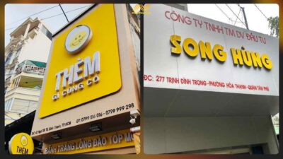 Biển Alu Chữ Nổi – Biển Hiệu Bền Đẹp, Hiện Đại và Dễ Gây Ấn Tượng