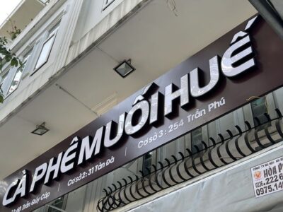 Biển Alu Chữ Nổi – Biển Hiệu Bền Đẹp, Hiện Đại và Dễ Gây Ấn Tượng