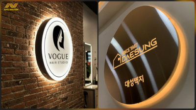 Biển vẫy đẹp sẽ giúp thu hút sự chú ý của khách hàng