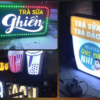 Biển LED vẫy nổi bật giúp thu hút khách vãng lai