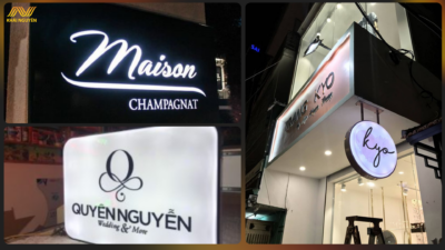 Biển LED Khải Nguyên nhân thiết kế và thi công đa dạng các loại biển vẫy