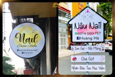 Biển Vẫy Nail Đẹp – Thu Hút Khách Cho Tiệm Nail, Nail Mi tại Biển LED Khải Nguyên